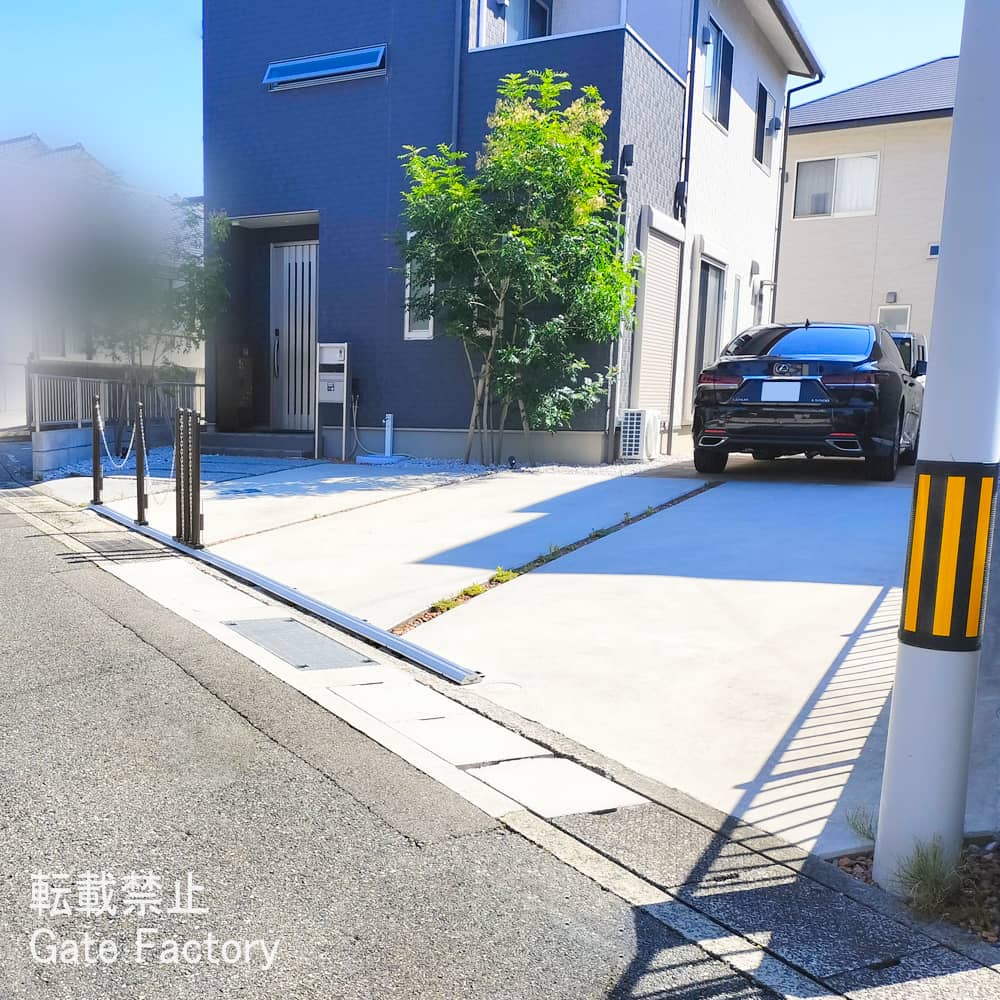 シンプル立看板「駐車禁止（青）」【駐車場】全長 約１ｍ 屋外可 シンプル立看板「大型車の進入不可（青）」駐車場全長 約１ｍ 屋外可