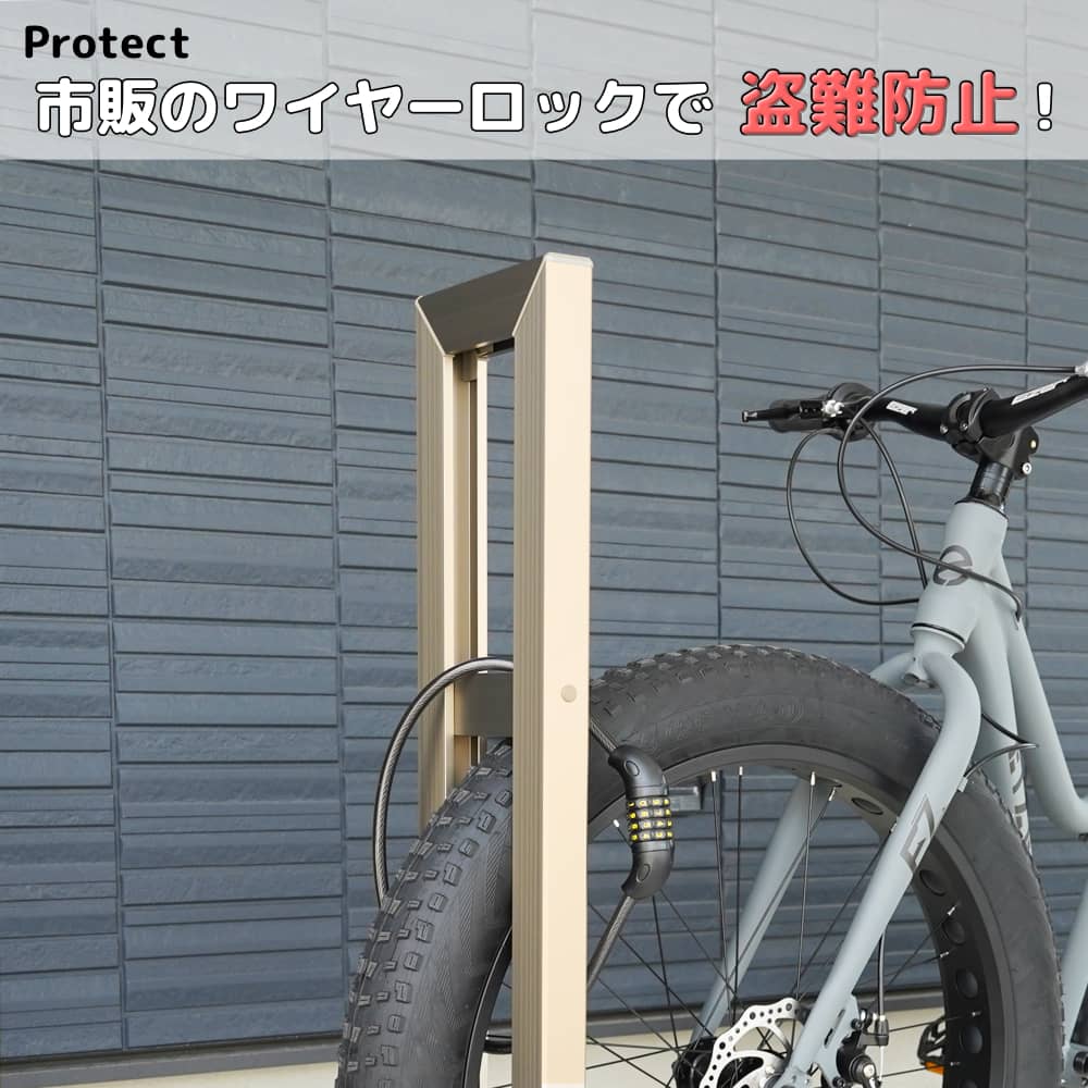ファットバイク用自転車スタンド